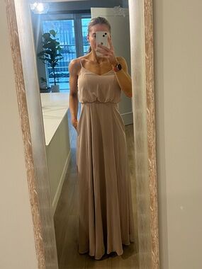 Birdy Grey Taupe Maxi Dress
